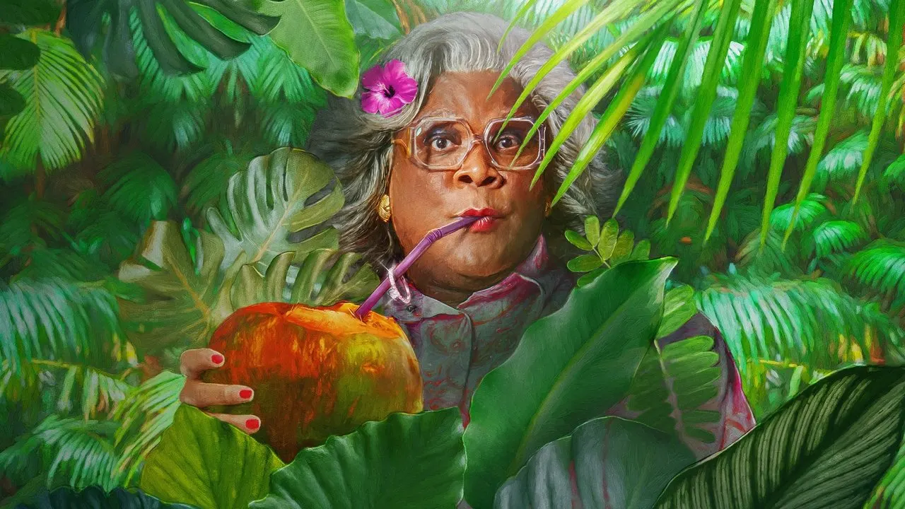 Madea's Destination Wedding backdrop