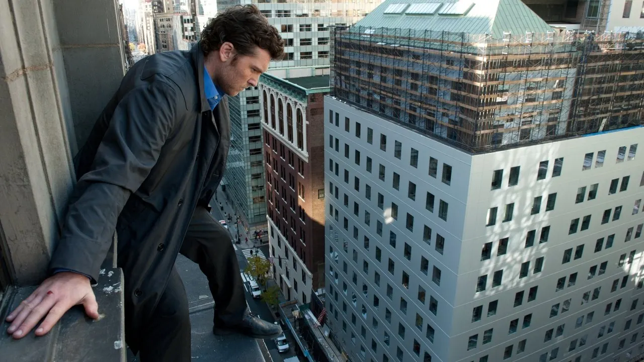 Man on a Ledge backdrop