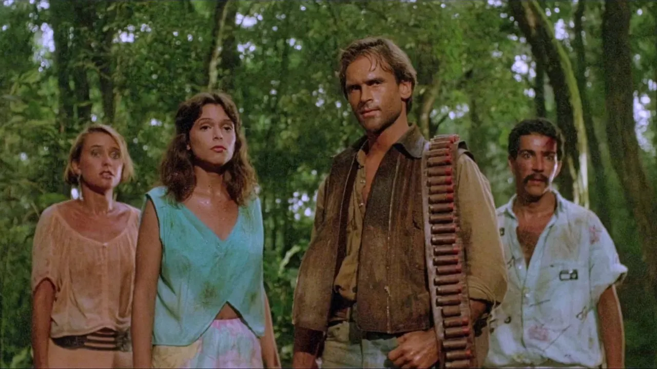 Massacre in Dinosaur Valley backdrop