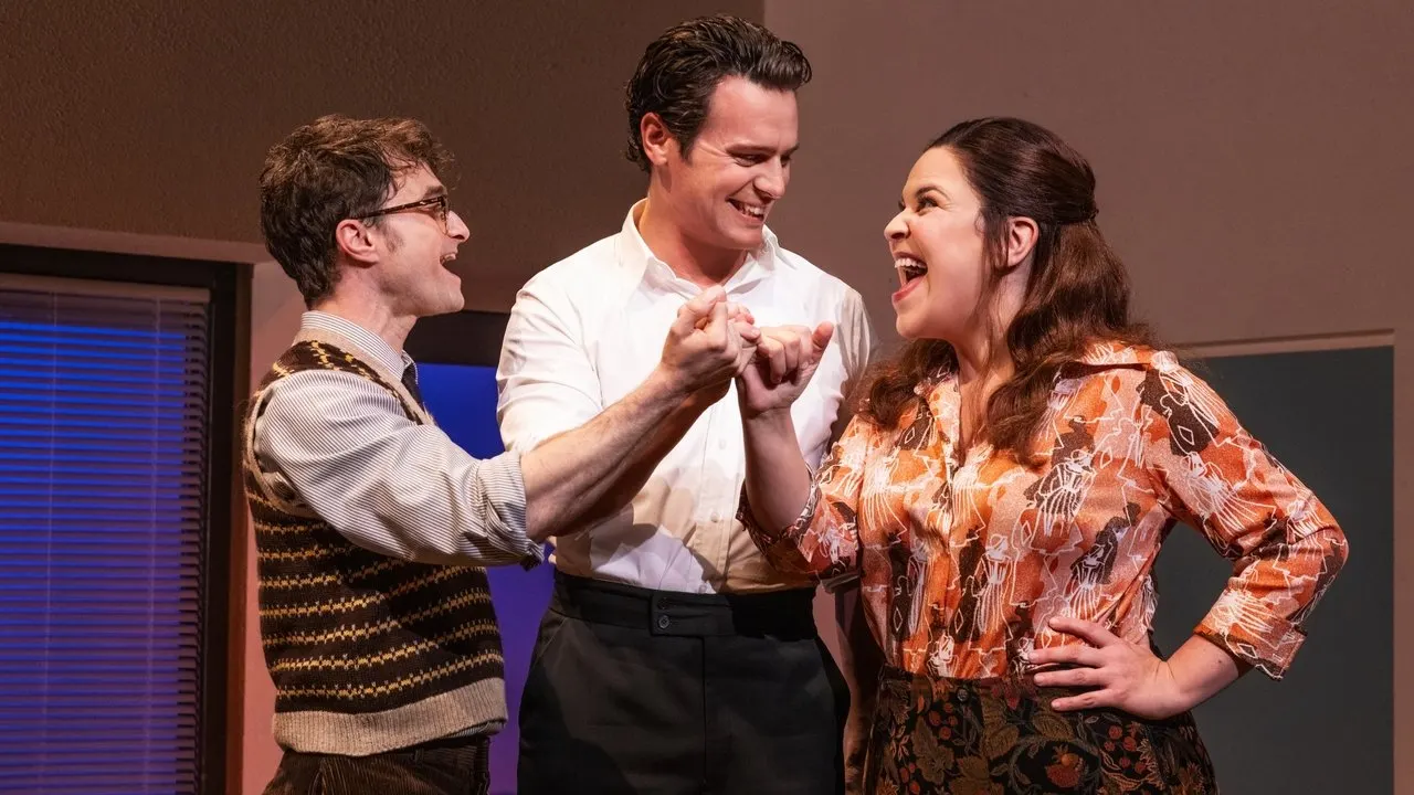 Merrily We Roll Along backdrop