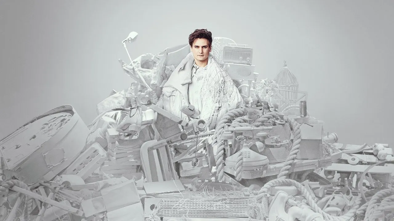 Moses Storm: Trash White backdrop