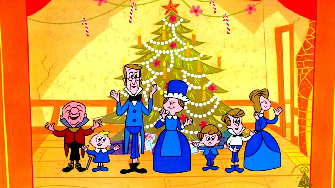 Mr. Magoo's Christmas Carol backdrop