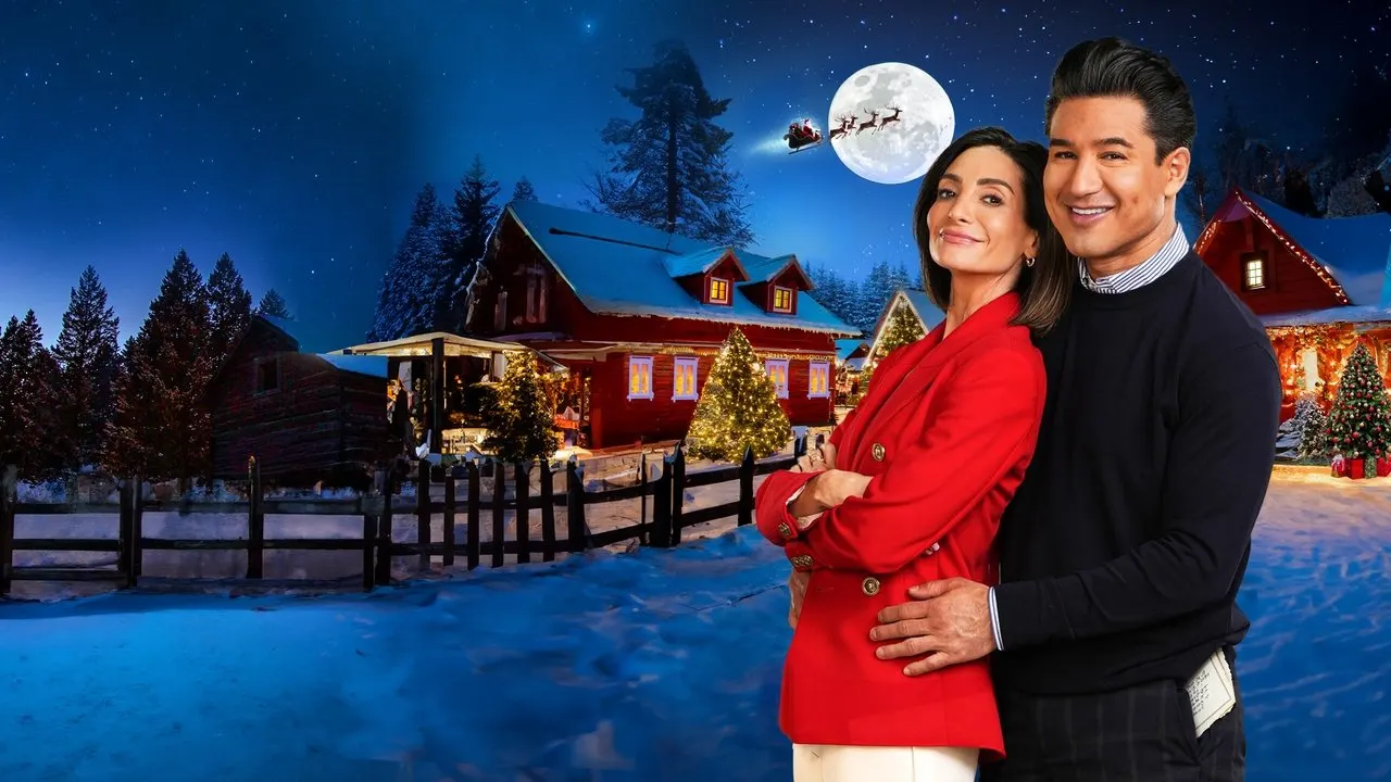 Once Upon a Christmas Wish backdrop