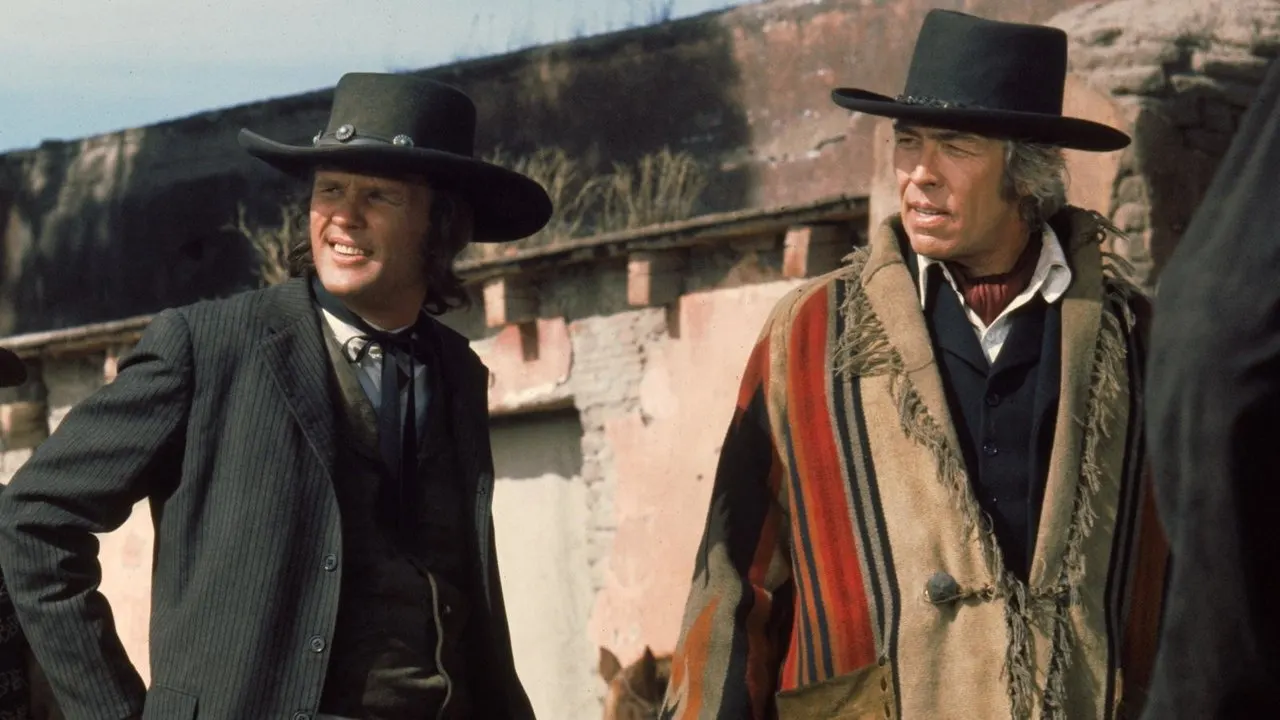 Pat Garrett & Billy the Kid backdrop