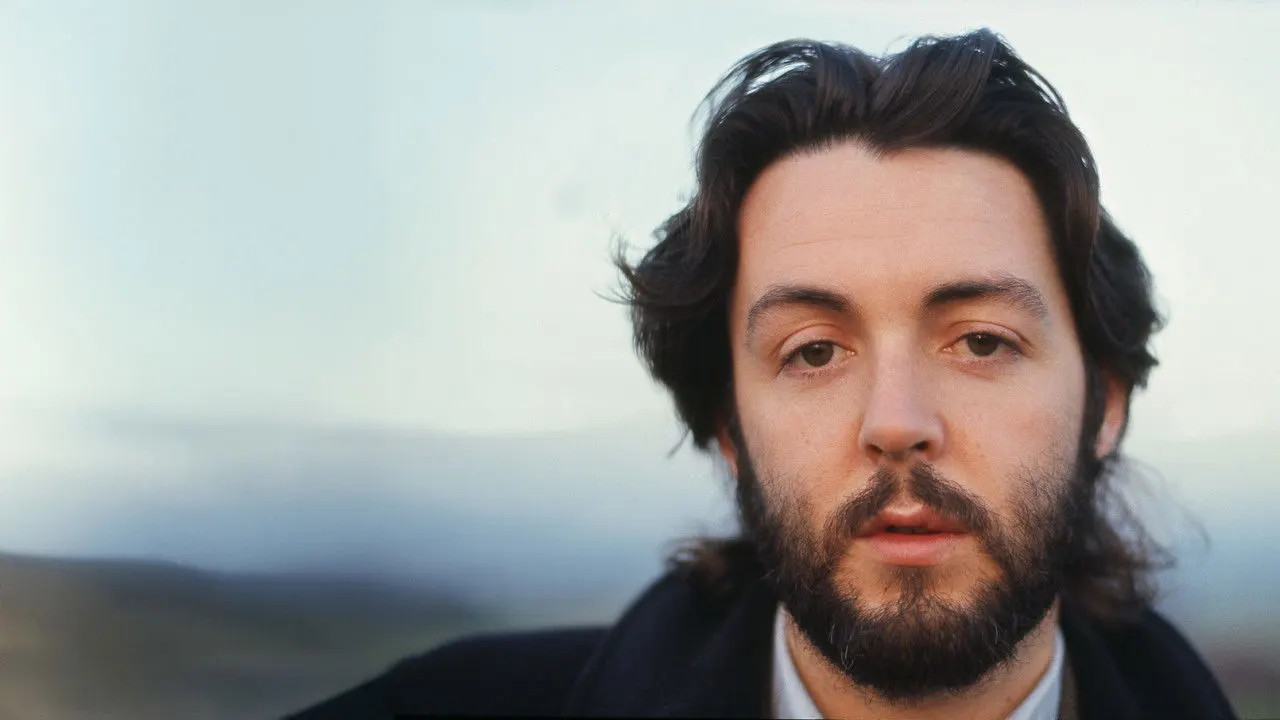 Paul McCartney: Man on the Run backdrop