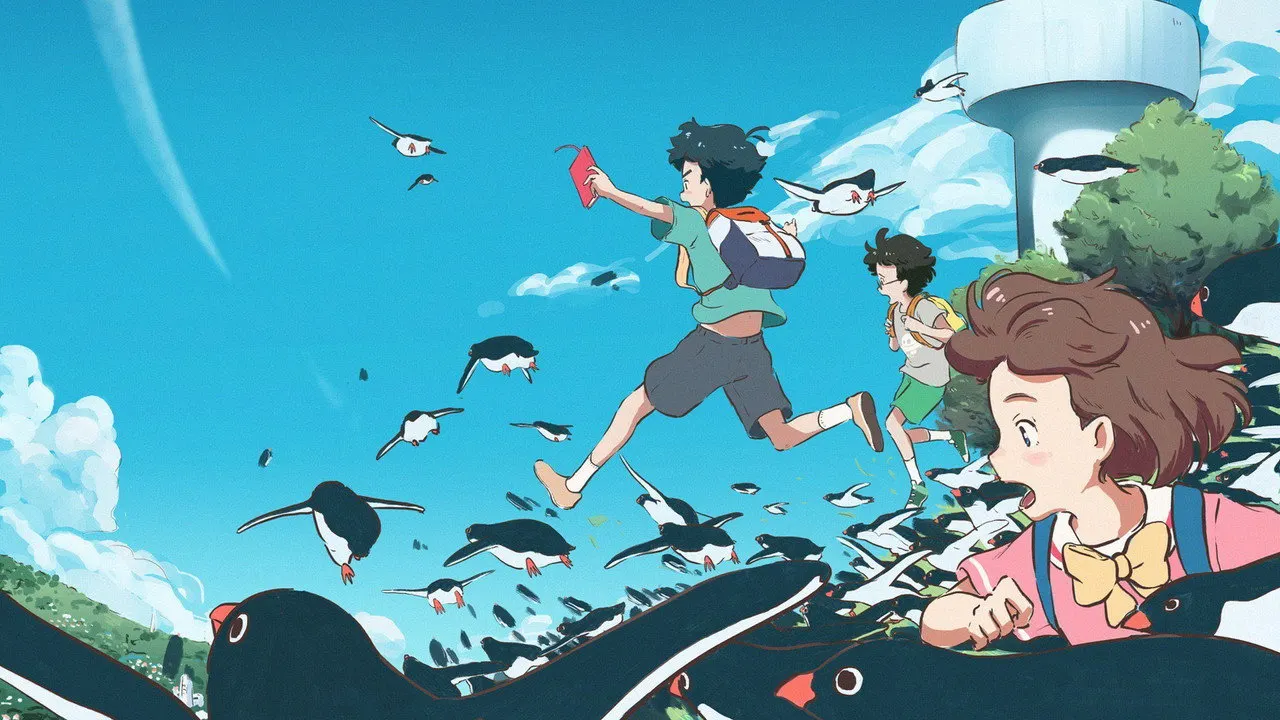 Penguin backdrop