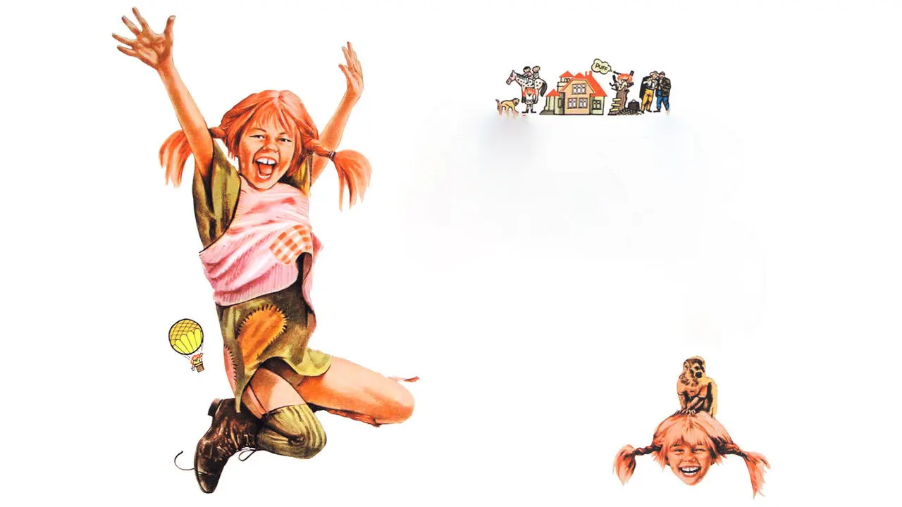 Pippi Longstocking backdrop