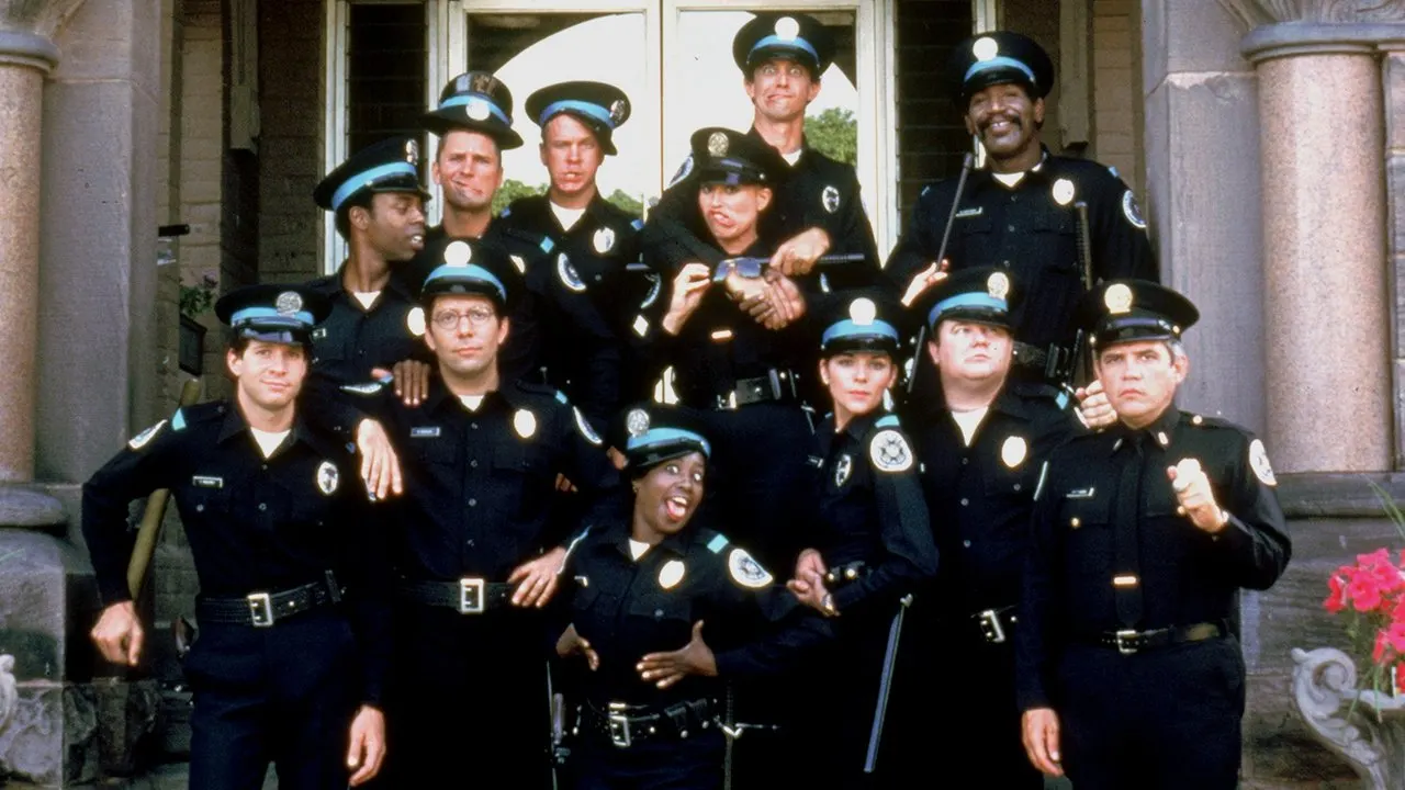 Police Academy backdrop