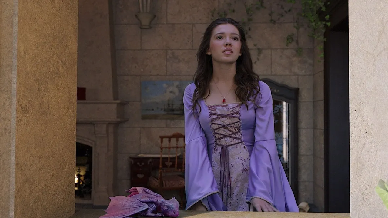 Princess Halle and the Jester backdrop