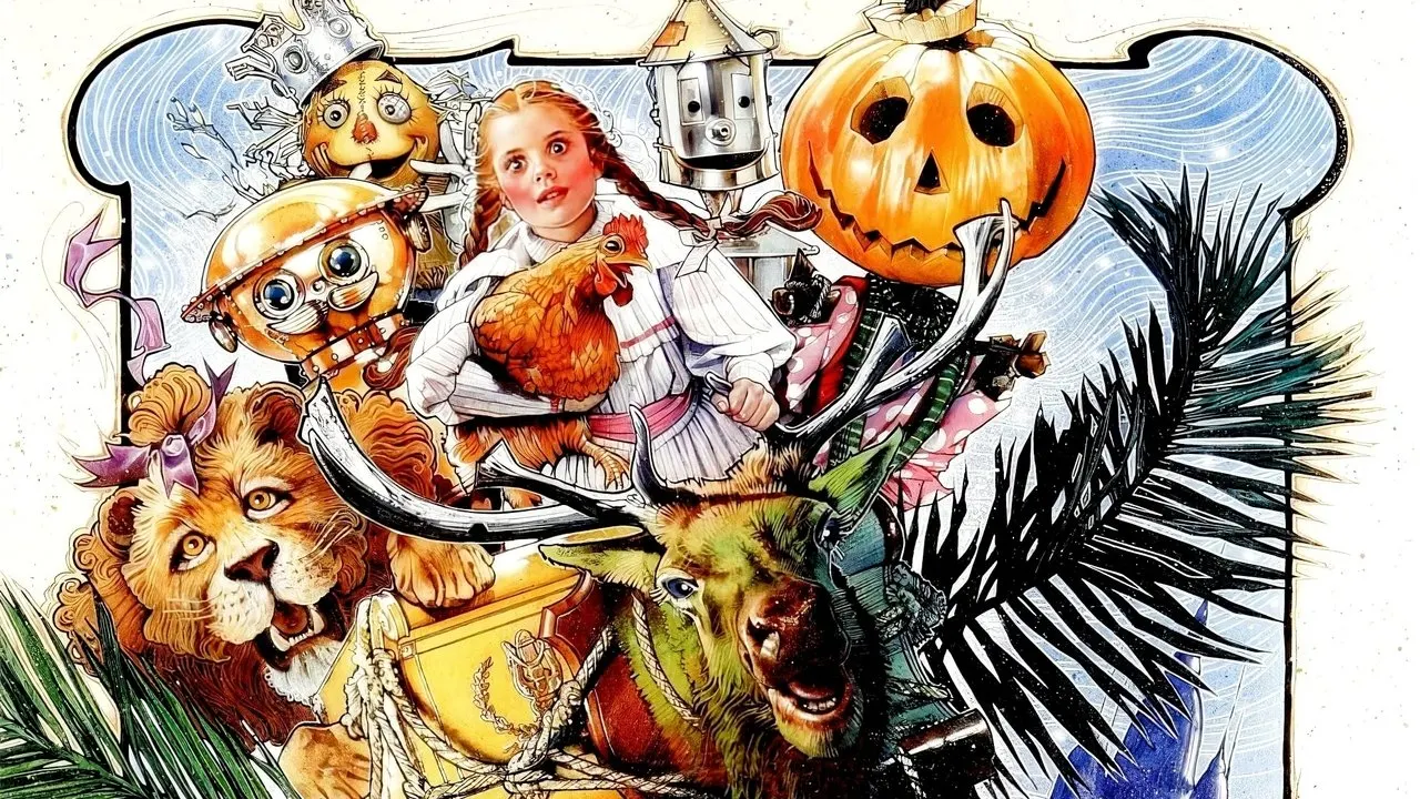 Return to Oz backdrop