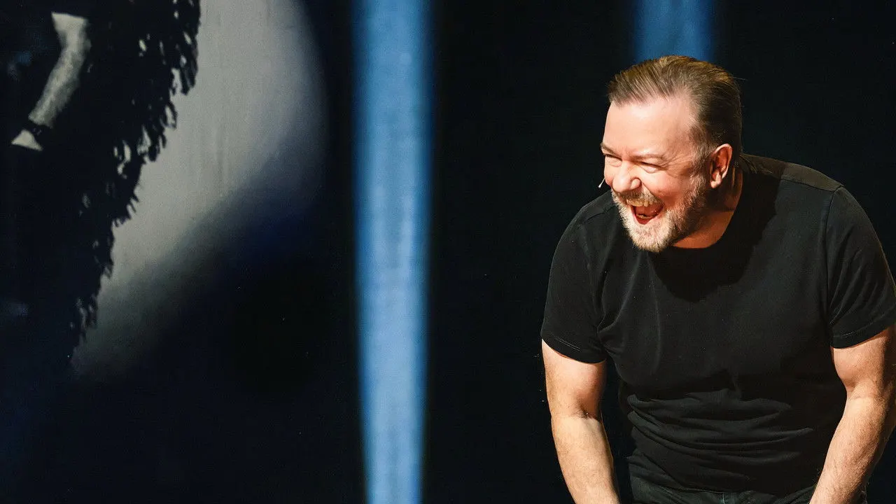 Ricky Gervais: Mortality backdrop