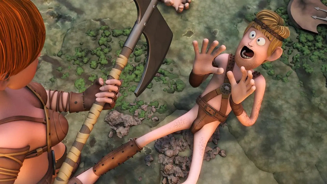 Ronal the Barbarian backdrop