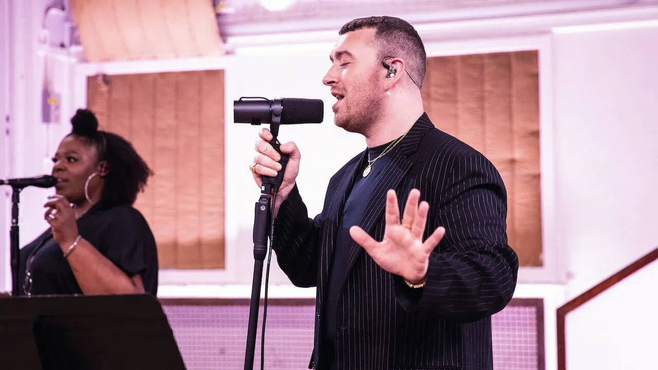 Sam Smith: Love Goes - Live at Abbey Road Studios backdrop