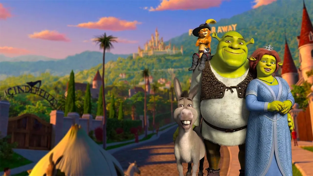 Shrek 2 backdrop