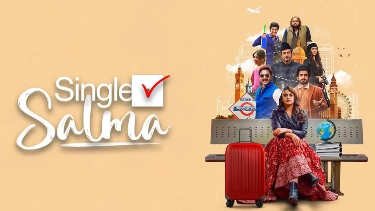 Single Salma backdrop