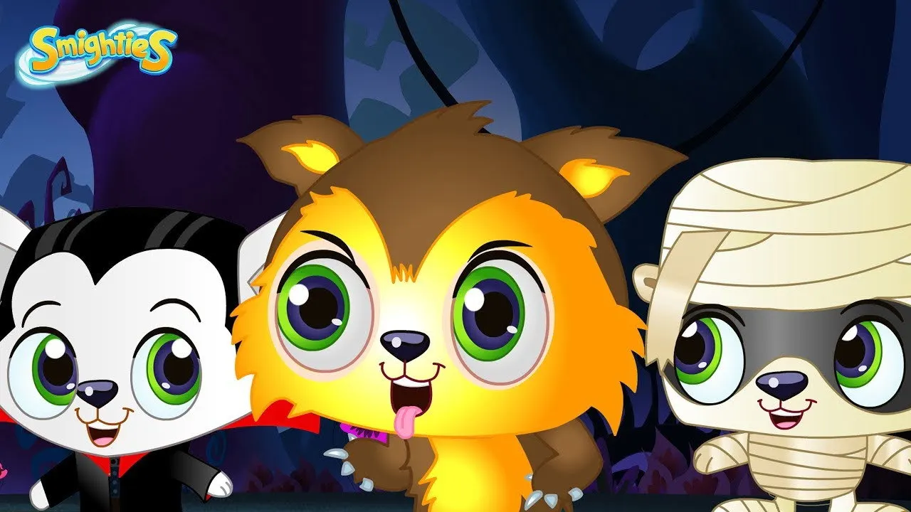 Smighties Spooky Stories backdrop