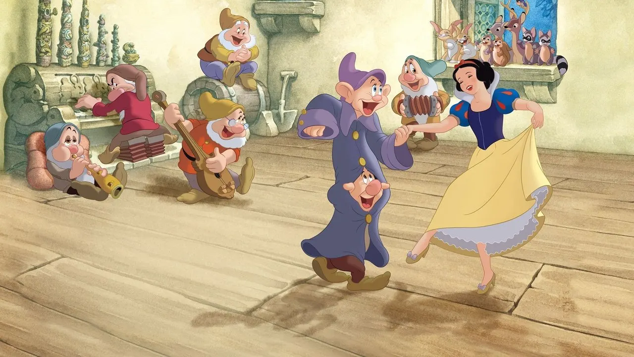 Snow White and the Seven Dwarfs backdrop
