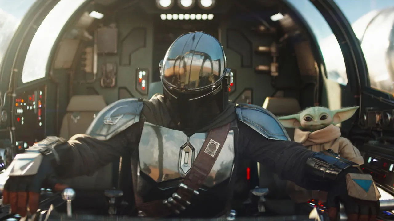 Star Wars: The Mandalorian and Grogu backdrop