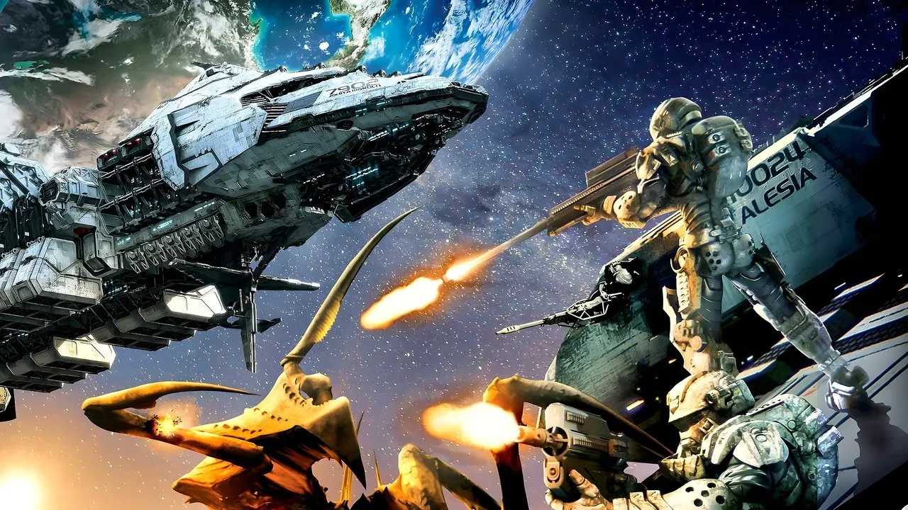 Starship Troopers: Invasion backdrop