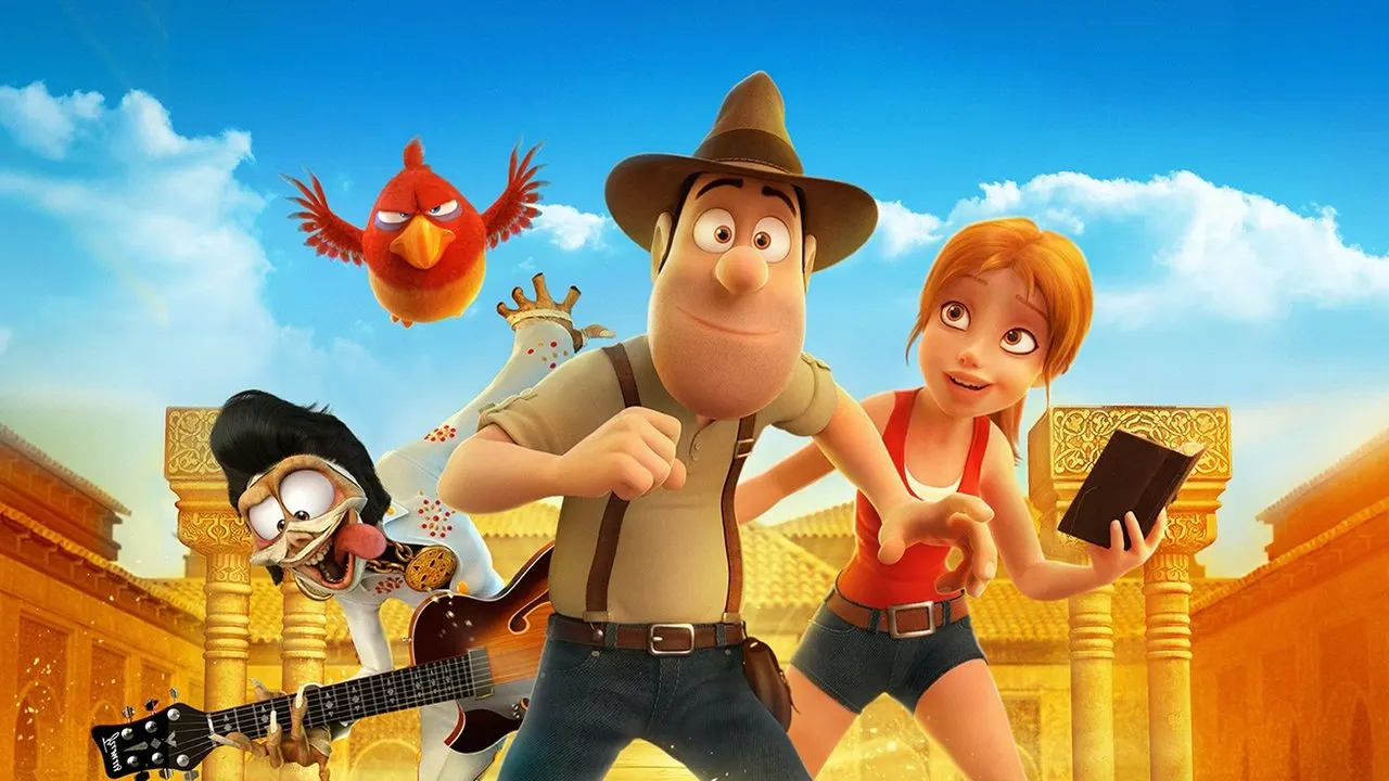 Tad the Lost Explorer and the Secret of King Midas backdrop
