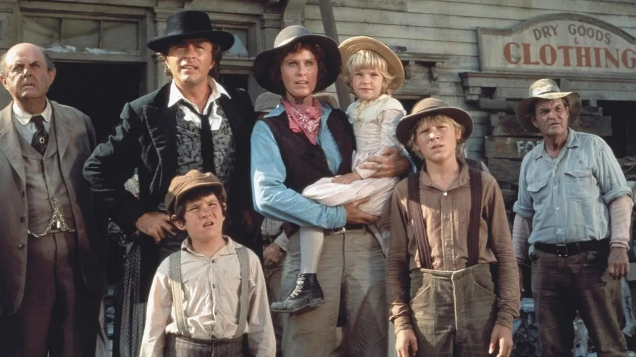 The Apple Dumpling Gang backdrop