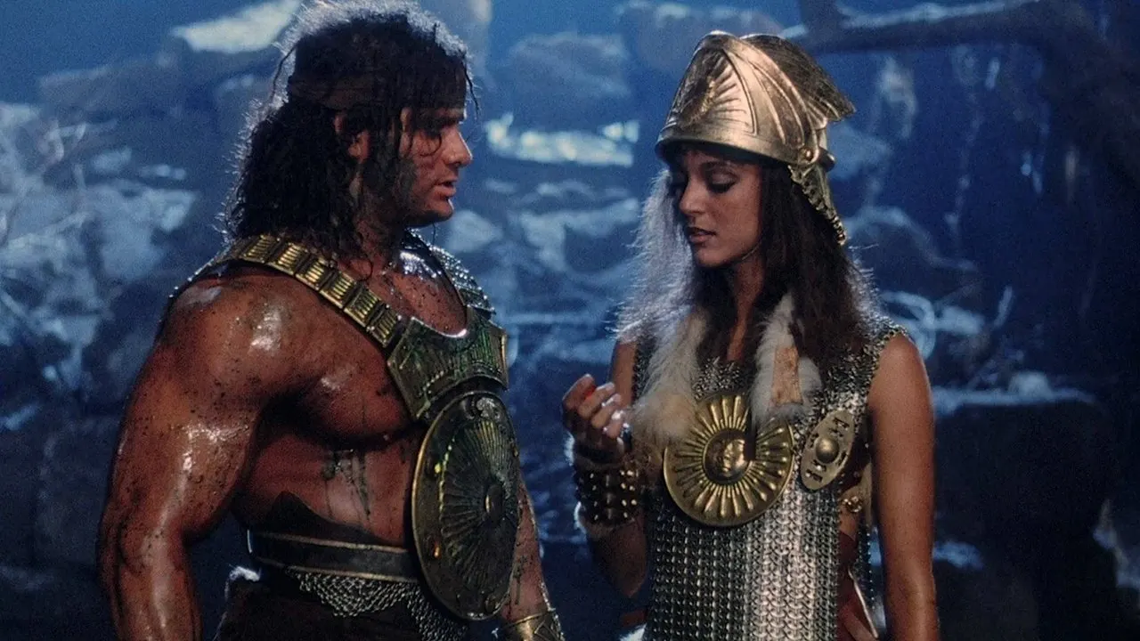 The Barbarians backdrop
