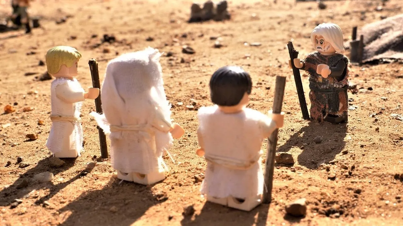 The Bible: A Brickfilm - Part One backdrop