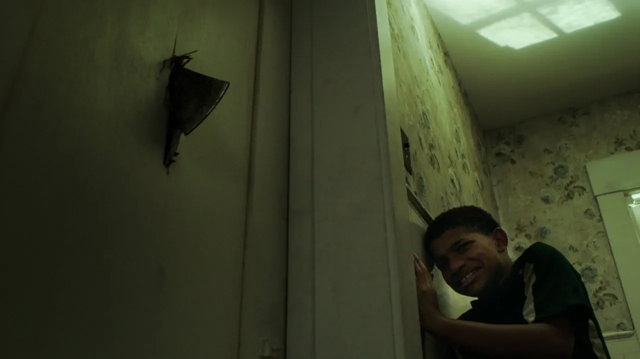The Boy Behind the Door backdrop