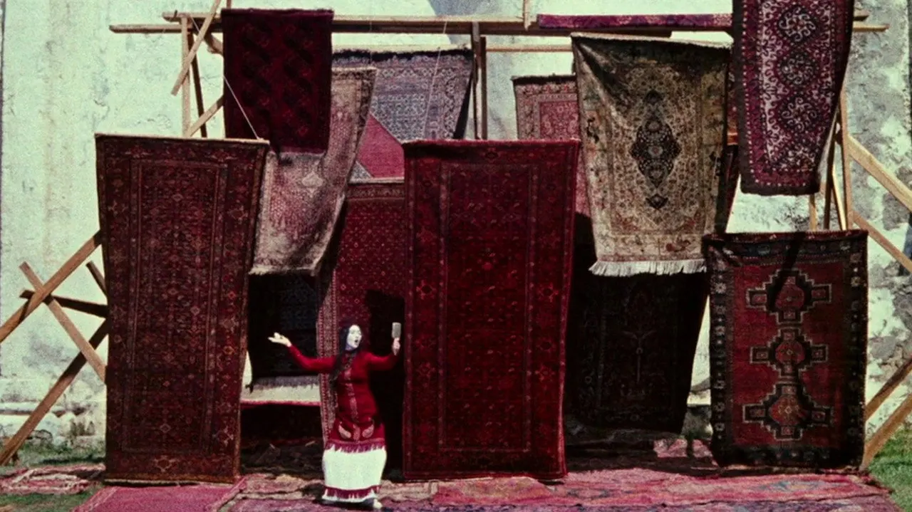 The Color of Pomegranates backdrop