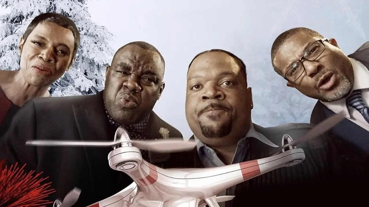 The Drone that Saved Christmas backdrop
