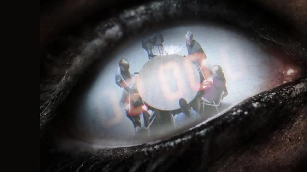 The Eyes backdrop