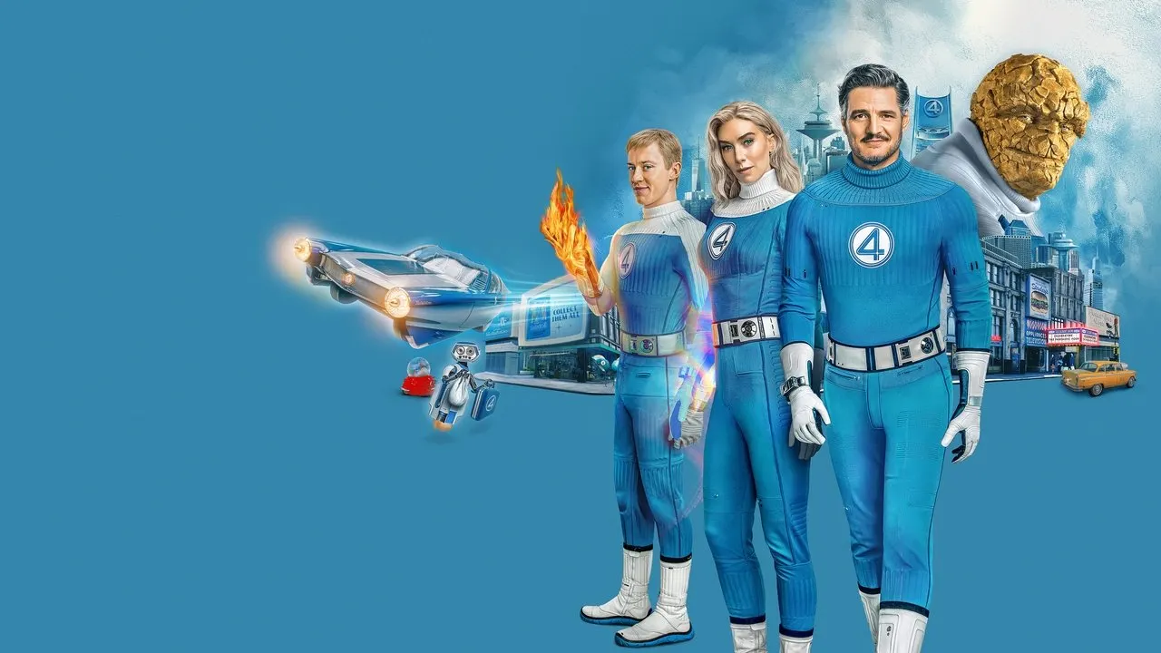 The Fantastic Four: First Steps backdrop