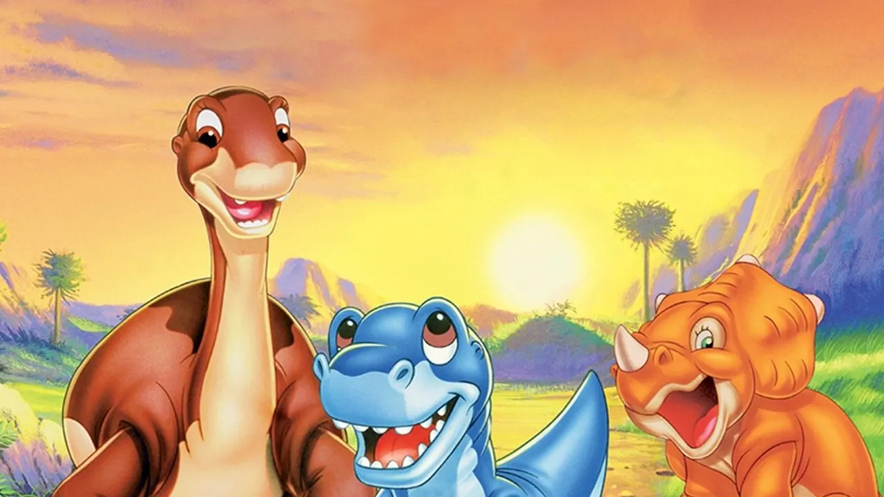 The Land Before Time: The Great Valley Adventure backdrop