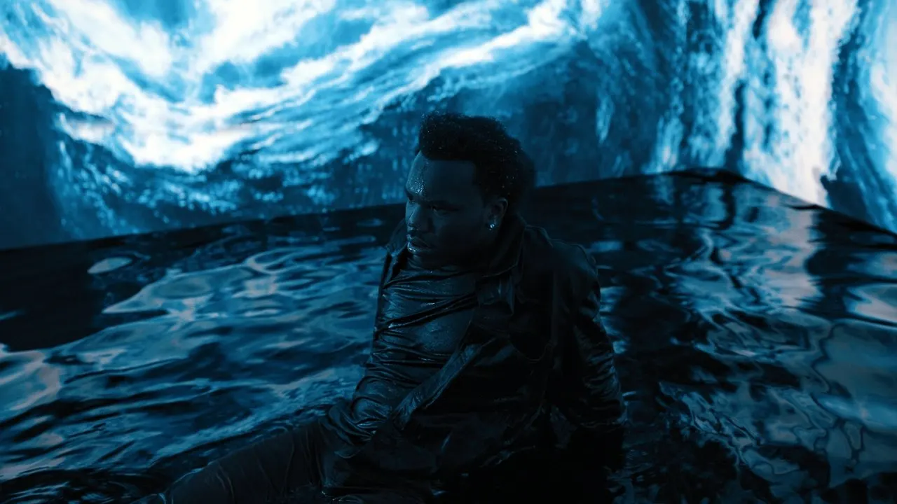 The Melodic Blue: Baby Keem backdrop