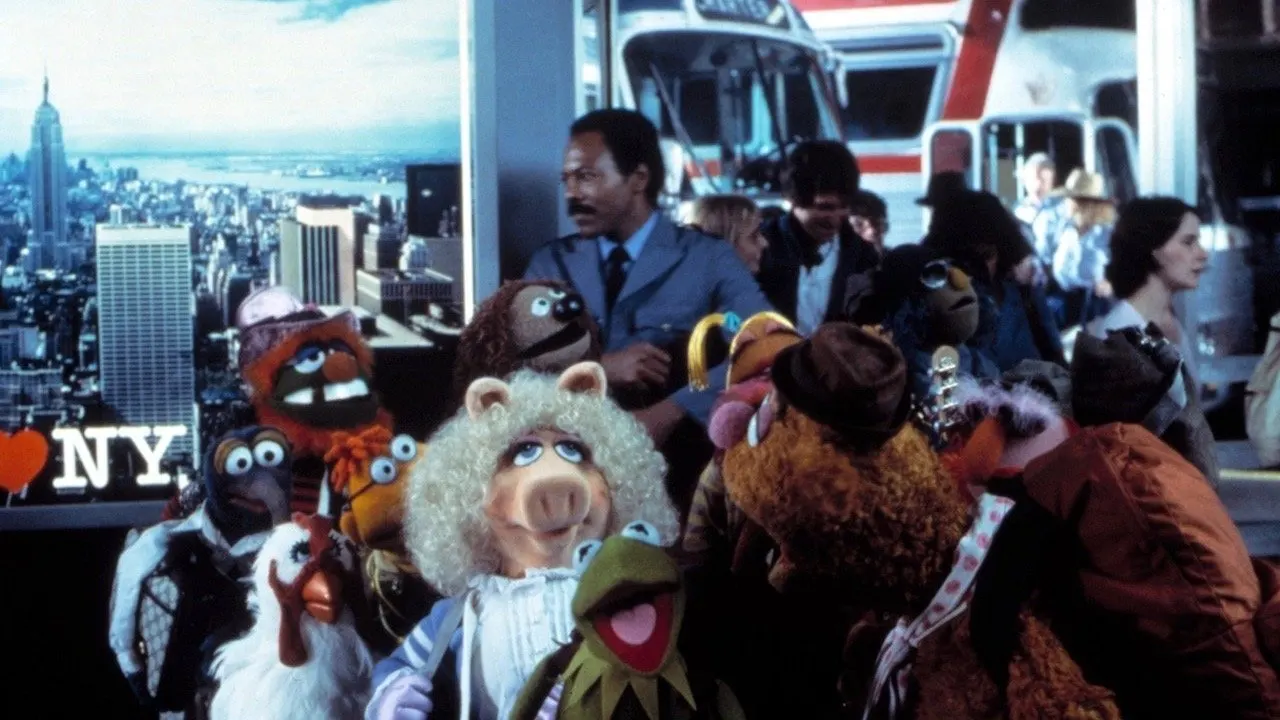 The Muppets Take Manhattan backdrop