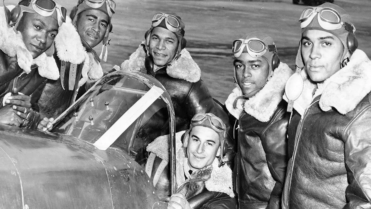 The Real Red Tails backdrop