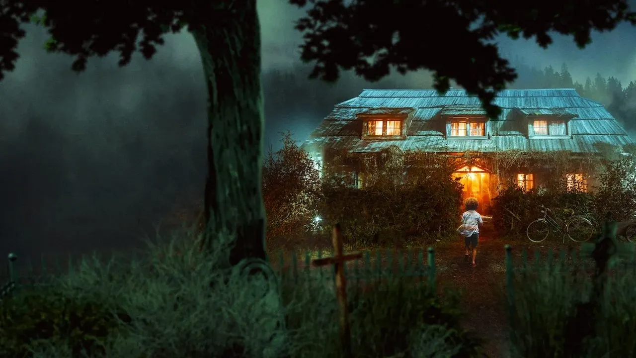 The Scary House backdrop