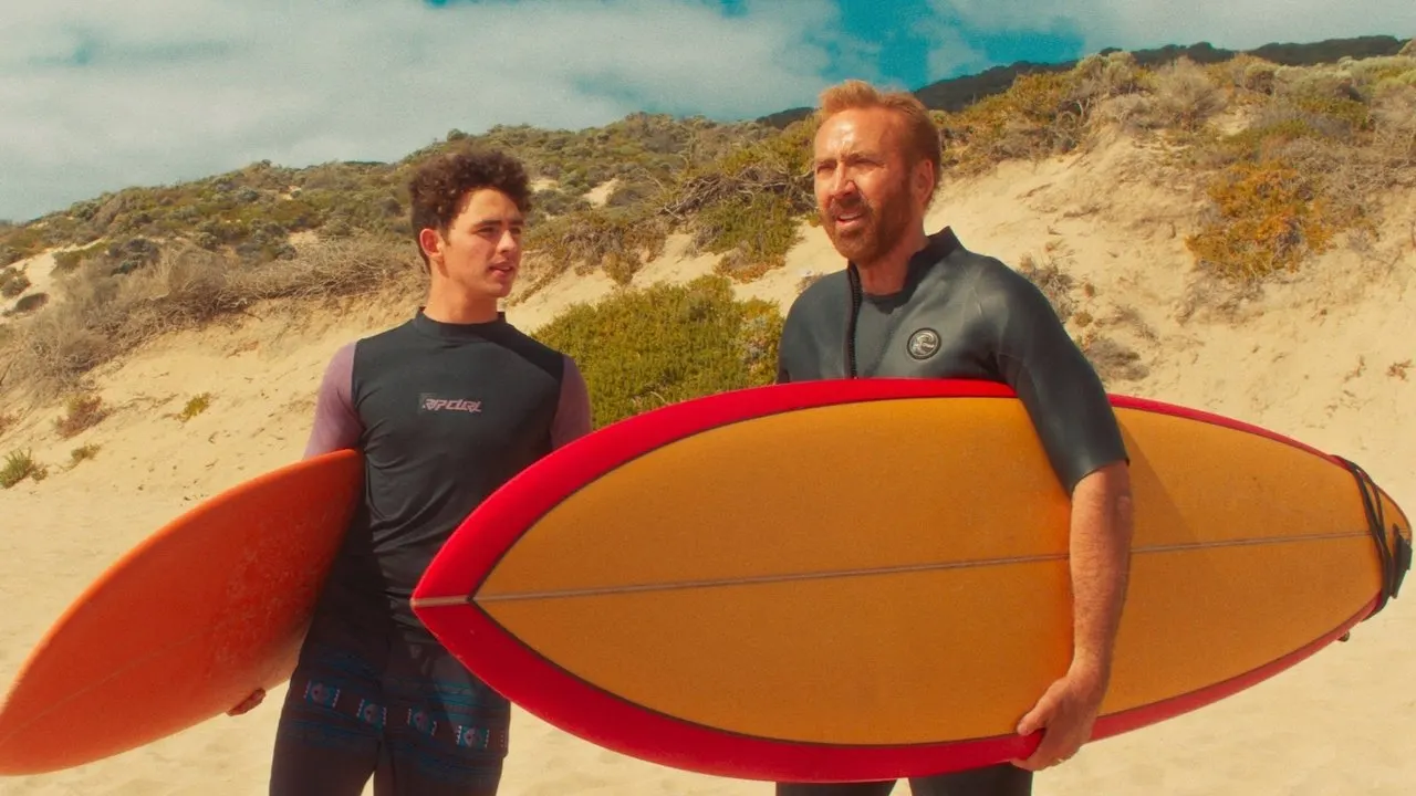The Surfer backdrop