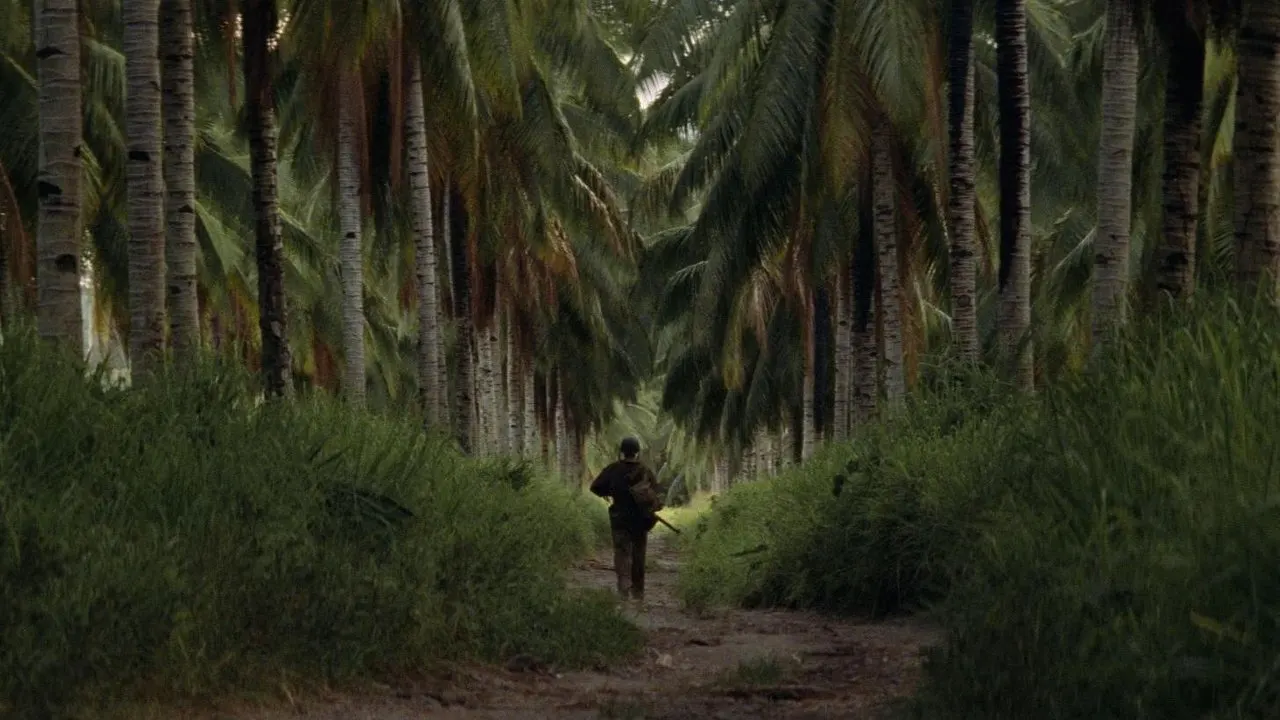 The Thin Red Line backdrop