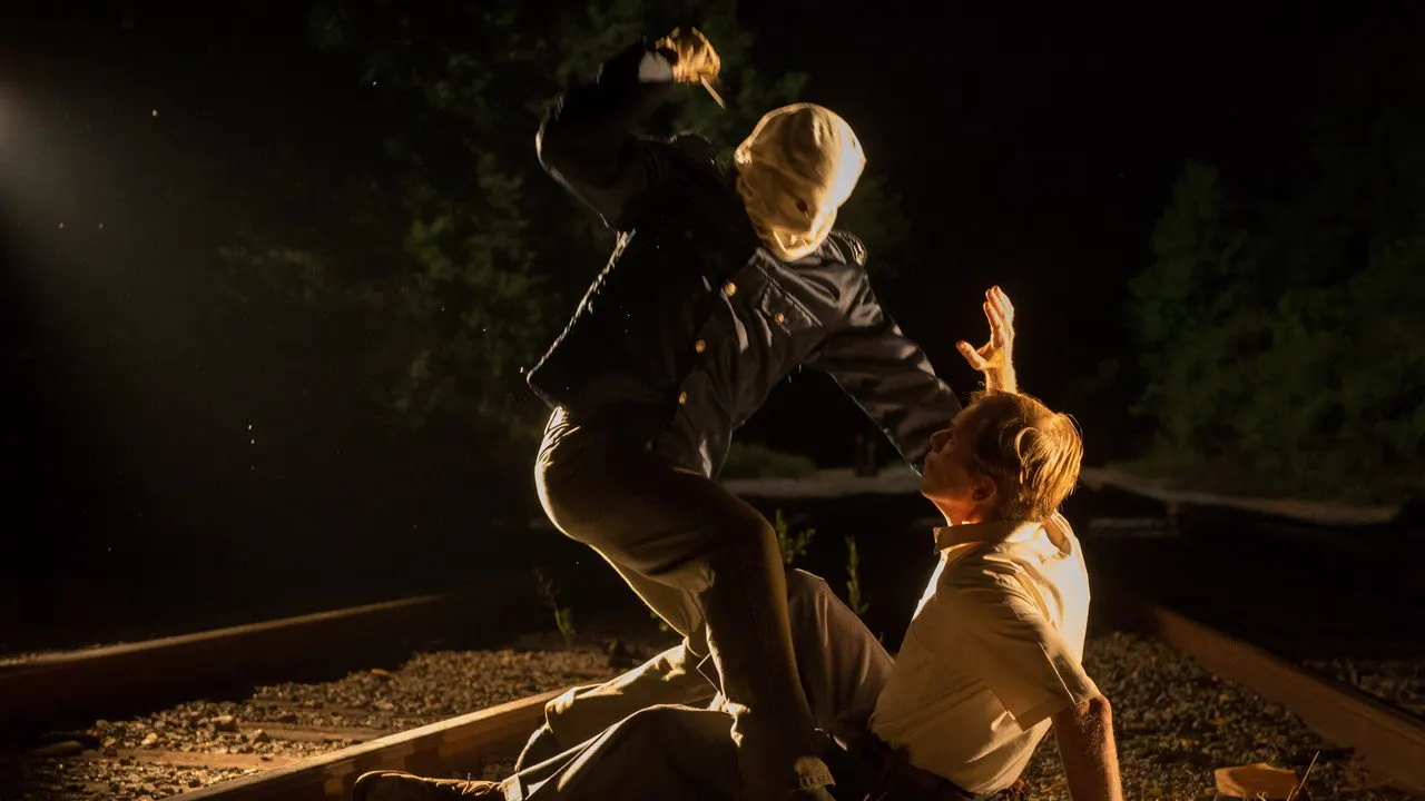 The Town that Dreaded Sundown backdrop