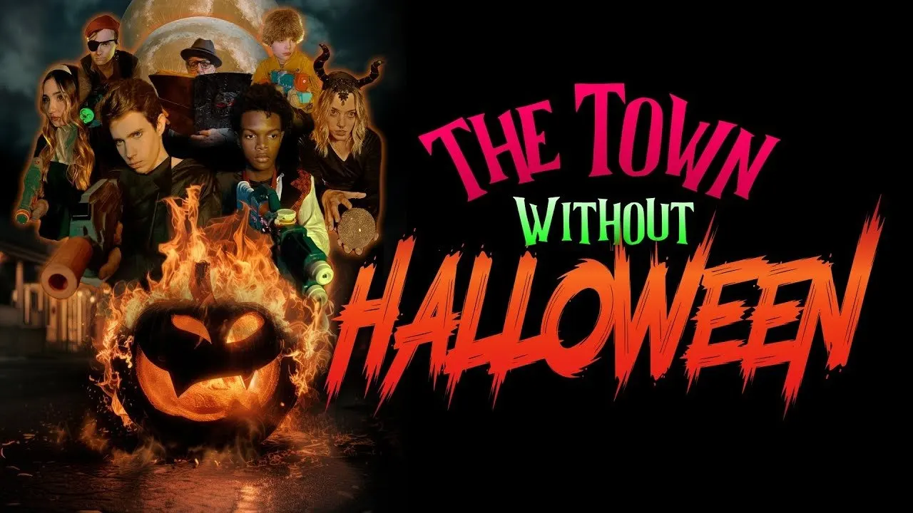 The Town Without Halloween backdrop