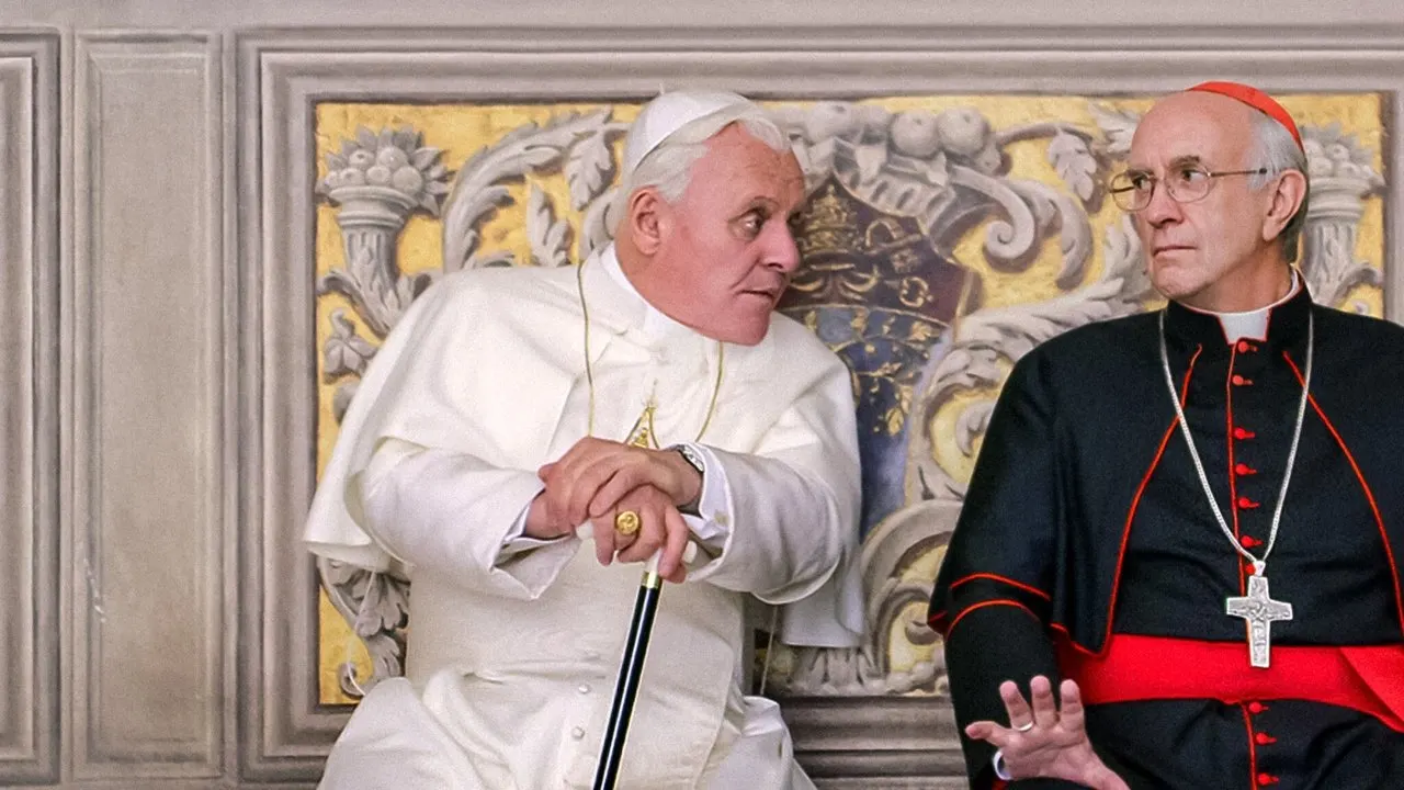 The Two Popes backdrop