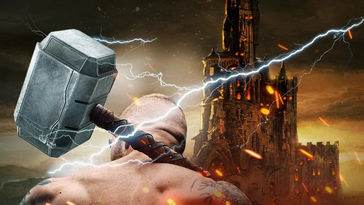 Thor: God of Thunder backdrop