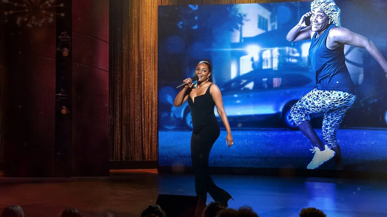 Tiffany Haddish: Black Mitzvah backdrop