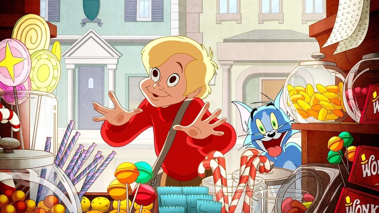 Tom and Jerry: Willy Wonka and the Chocolate Factory backdrop