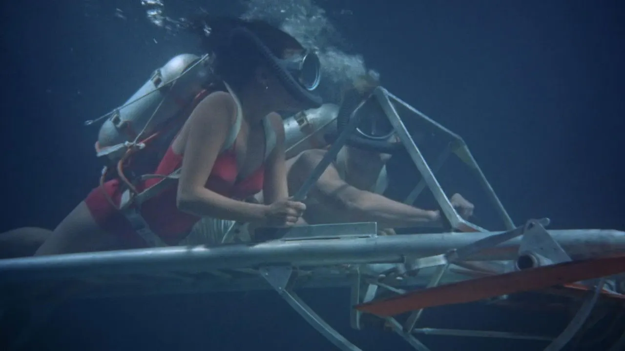 Underwater! backdrop