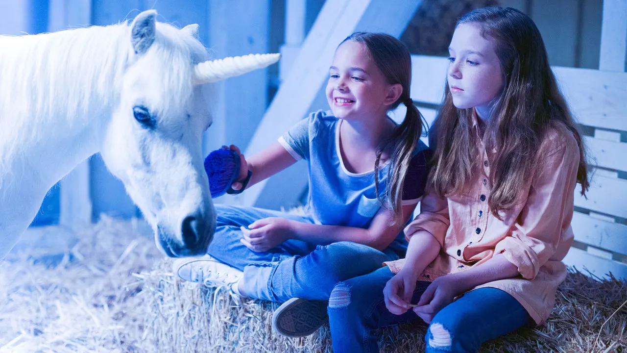 Wish Upon A Unicorn backdrop