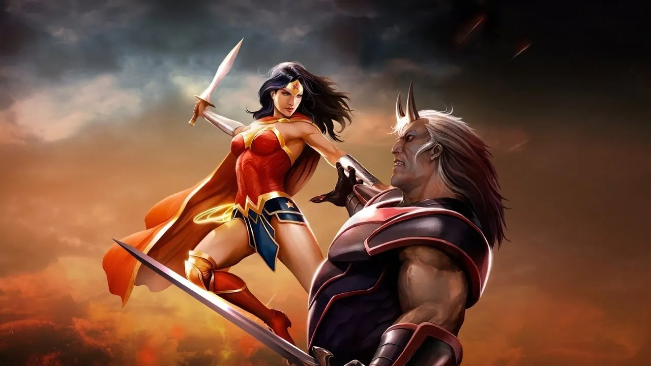 Wonder Woman backdrop