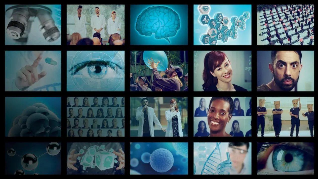 100 Humans. Life's Questions. Answered. backdrop