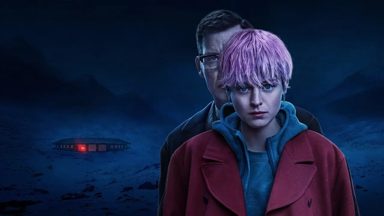 A Murder at the End of the World backdrop